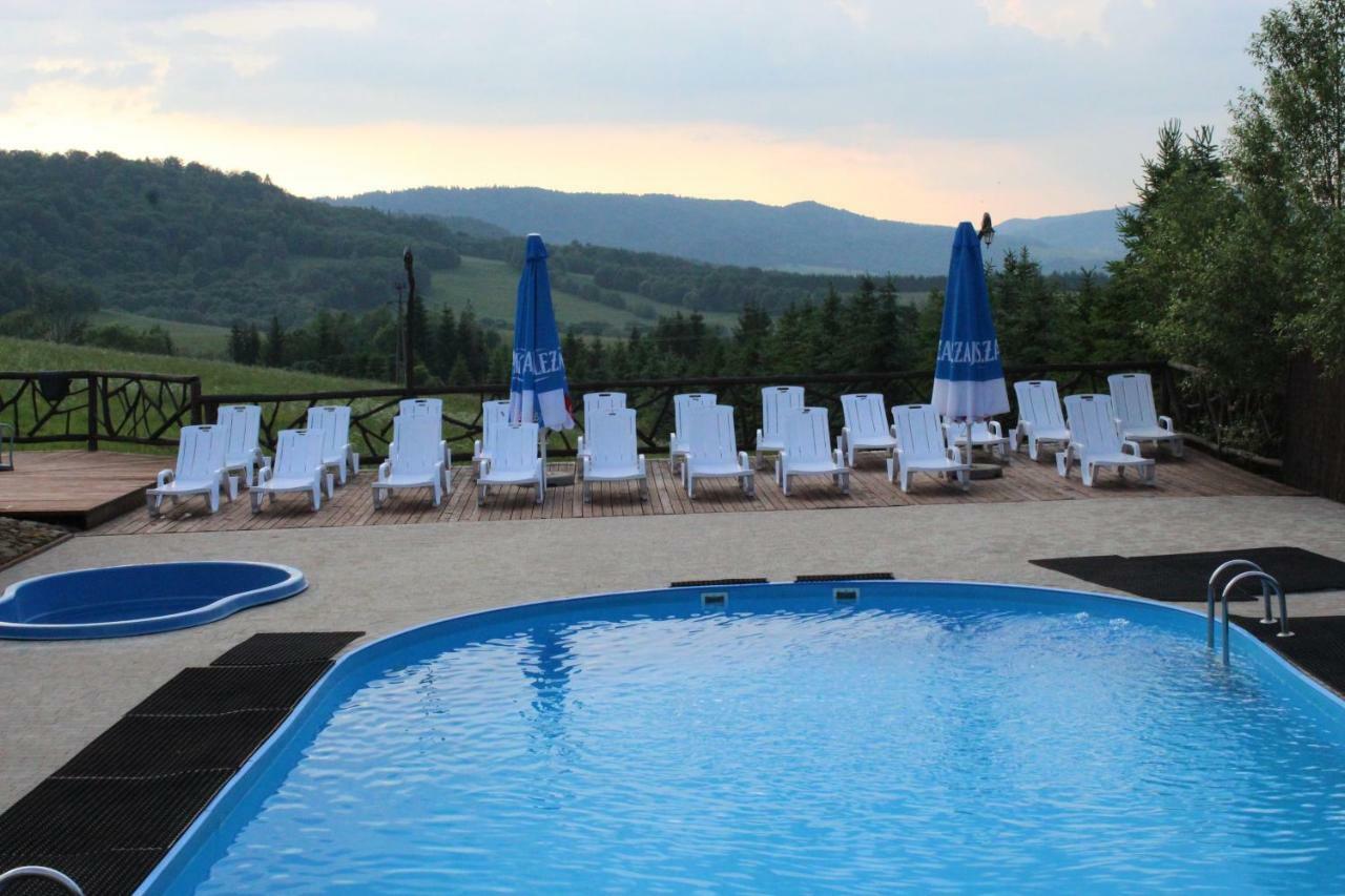 Bieszczadzkie Wrota Lasu Hotel Steznica  Kültér fotó